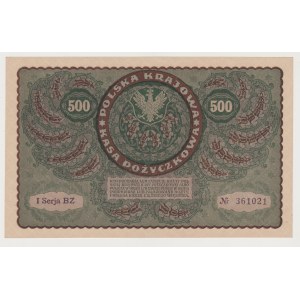 500 marek 08.1919 I Serja BZ