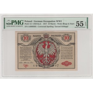 10 marek 1916 biletów numerator Berlin IV ładny