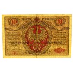 10 Mark 1916 Ticket Zähler Berlin IV schön