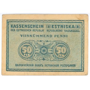 Estonia 50 Penni 1919