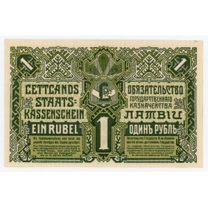 Latvia 1 Rouble 1919