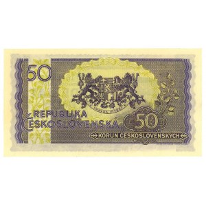 Czechoslovakia 50 Korun 1945 (ND) Specimen