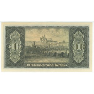 Czechoslovakia 100 Korun 1945 (ND)