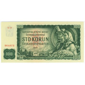 Czechoslovakia 100 Korun 1961
