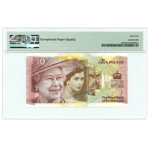 Scotland 10 Pounds 2012 PMG 65 EPQ Gem UNC