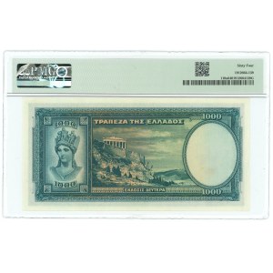 Greece 1000 Drachmai 1939 PMG 64 Choice UNC