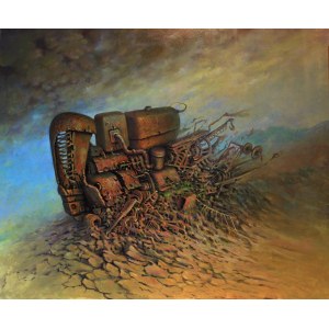 Margaret Trafimoff, Tractor, 2022