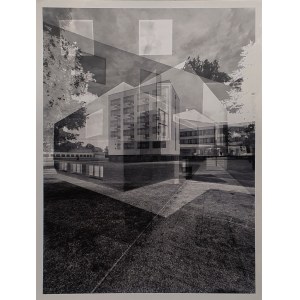 Frank Machalowski, Bauhaus Außenbereich #1, 2020