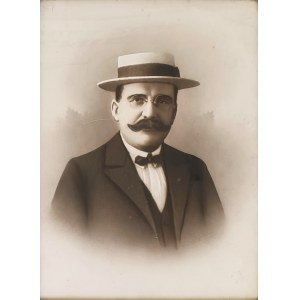 Hubert Goossens, Portrait of a man, circa 1900.