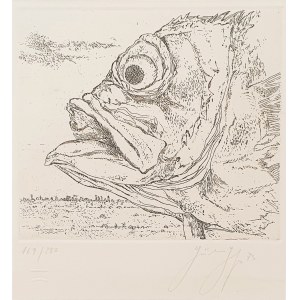 Günter Grass, Fischkopf, 1973