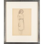 Andrzej Wróblewski (1927 Vilnius - 1957 Tatra Mountains), [Figural Composition No. 749][Sketch for Attention, it's coming!, Figural Composition No. 749] - double-sided work, ca. 1955