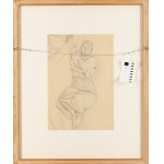 Andrzej Wróblewski (1927 Vilnius - 1957 Tatra Mountains), [Figural Composition No. 749][Sketch for Attention, it's coming!, Figural Composition No. 749] - double-sided work, ca. 1955