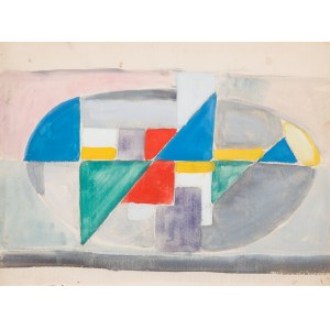 Jonasz Stern (1904 Kalusz near Stanislawow - 1988 Zakopane), Abstract composition, ca. 1950