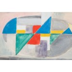 Jonasz Stern (1904 Kalusz near Stanislawow - 1988 Zakopane), Abstract composition, ca. 1950