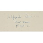 Alfred Lenica (1899 Pabianice - 1977 Warschau), Komposition, ca. 1950/1960