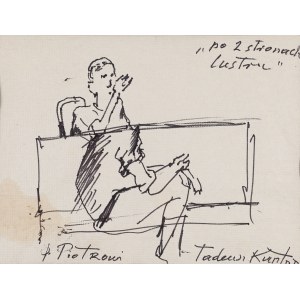 Tadeusz Kantor (1915 Wielopole Skrzyńskie - 1990 Kraków), On Two Sides of the Mirror, 1985