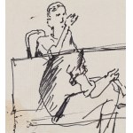 Tadeusz Kantor (1915 Wielopole Skrzyńskie - 1990 Kraków), On Two Sides of the Mirror, 1985