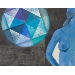 Zbigniew Makowski (1930 Varšava - 2019 Varšava), Indigo, 1995