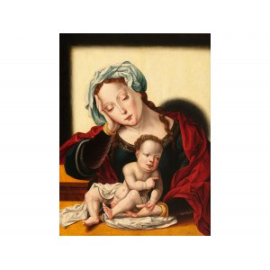 Jan Gossaert, gen. Mabuse, Antwerp 1478 - 1532 Antwerp, Circle of, Madonna