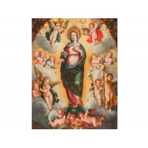 Unknown master painter, Elevation of St. Mary