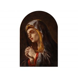 Mourning Mary, Roman School, 17th century