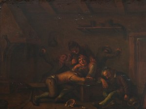 Egbert van Heemskerck, Haarlem 1624 - 1704 London, Circle of, Drinking bout
