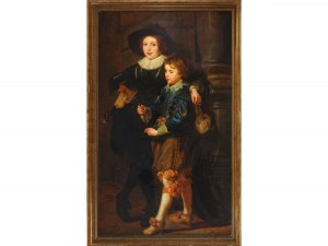 Peter Paul Rubens, Siegen 1577 - 1640 Antwerp, Successor, Portrait of Albert and Nicholas Rubens