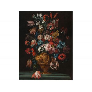 Jan Philip van Thielen, Mechelen 1618 - 1667 Booischot, attributed, Large flower piece