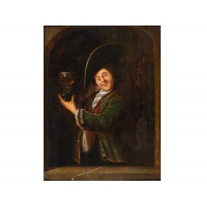 Dutch school, 17th/18th century, The drunkard