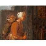 David Teniers mladší, Antverpy 1610 - 1690 Brusel, Nástupca, dedinská scéna