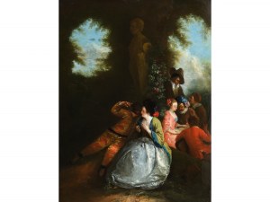 Nicolas Lancret, Paris 1690 - 1743 Paris, Circle of, After Jean-Antoine Watteau