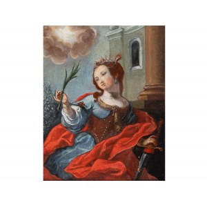 Saint Catherine, South German, 18th century