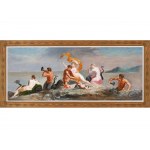 Mythological painting, Triumph of the Galateia, Italy