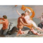 Mythological painting, Triumph of the Galateia, Italy