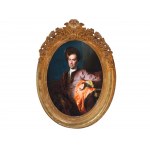 Portrait of a Nobleman with Fur Hat, French School, 1st half of 18th century