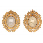 Pair of portrait paintings, France, 18th/19th century