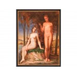 Hans von Marées, Elberfeld 1837 - 1887 Rome, Circle of, The Fall of Man