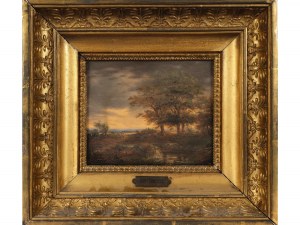 Jean-François Millet, Gréville-Hague 1814 - 1875 Barbizon, Circle of, Ideal landscape