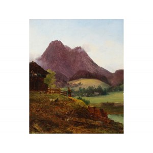 Friedrich Gauermann, Scheuchenstein 1807 - 1862 Vienna, attributed, Pre-Alpine landscape