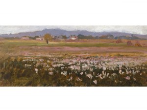August Rieger, Vienna 1886 - 1941 Vienna, attributed, Flower meadow