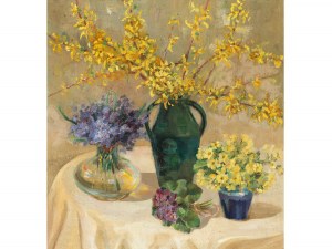 Paul Grabwinkler, Vienna 1880 - 1946 Vienna, Circle of, Flower still life