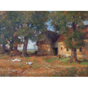 Hugo Darnaut, Dessau 1851 - 1937 Vienna, Farm