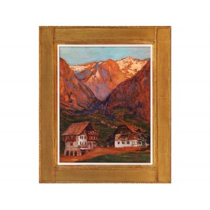 Adolf Helmberger, Sankt Gilgen 1885 - 1967 Sankt Gilgen, Houses near St. Gilgen