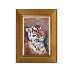Carl Fahringer, Wiener Neustadt 1874 - Vienna 1952, Tiger