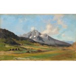 Anton Hansch, Vienna 1813 - 1876 Salzburg, Mountain landscape