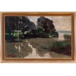 Max Hirschenauer, Schärding 1885 - 1955 Schärding, On the Danube