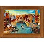 Otto Rudolf Schatz, Vienna 1900 - 1961 Vienna, The Rialto Bridge in Venice