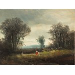 Mixed lot of 5 pieces, Small-format landscape depictions