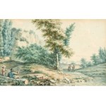Isaac de Moucheron, Amsterdam 1667 - 1744 Amsterdam, attributed, Pastoral landscape