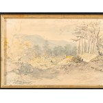Johann Jakob II Dorner, Munich 1775 - 1852 Munich, Forest clearing